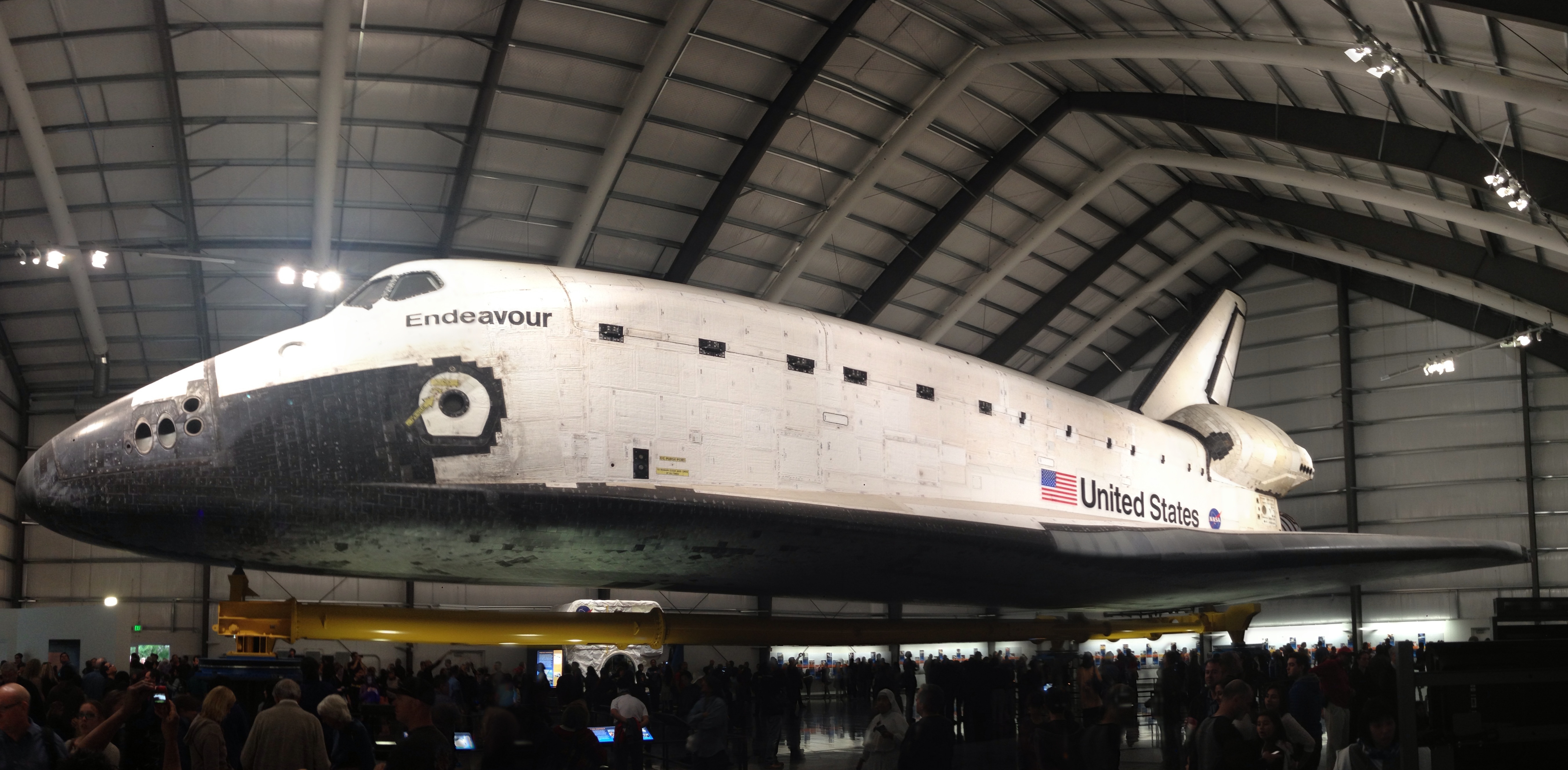 endeavour at california science center