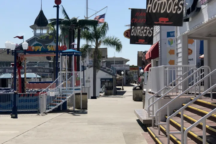 a sign on the side of a building